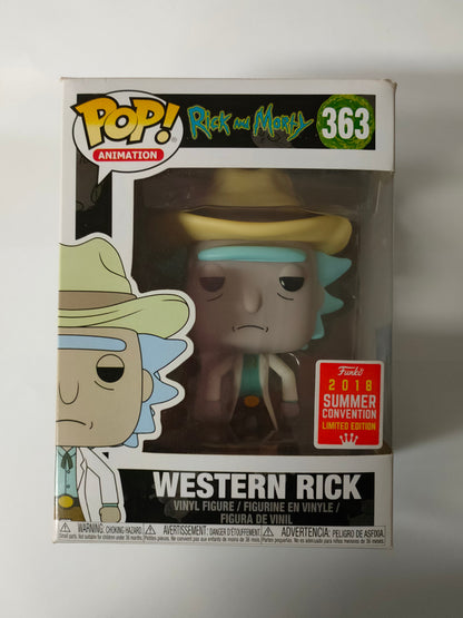 Rick and Morty - Western Rick 2018 Summer Convention Exclusive Pop! Vinyl #363
