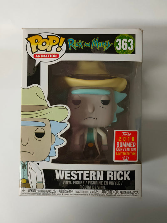 Rick and Morty - Western Rick 2018 Summer Convention Exclusive Pop! Vinyl #363