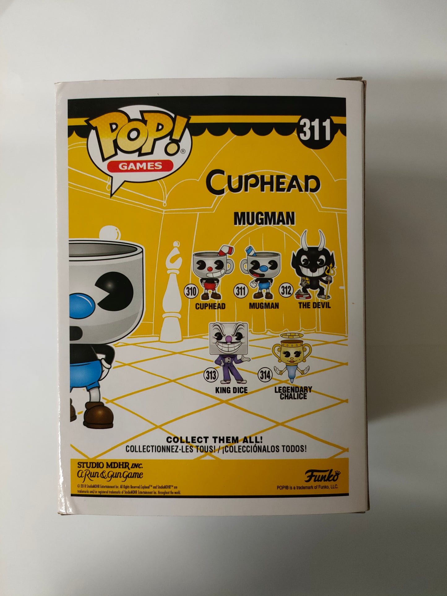 Cuphead - Mugman Pop! Vinyl Figure #311