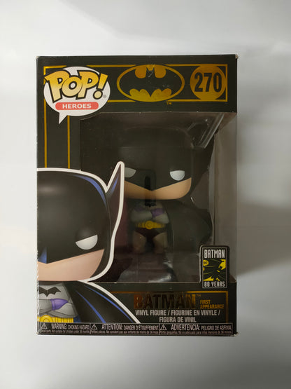 Batman 80th Anniversary - Batman 1st Appearance Pop! Vinyl #270