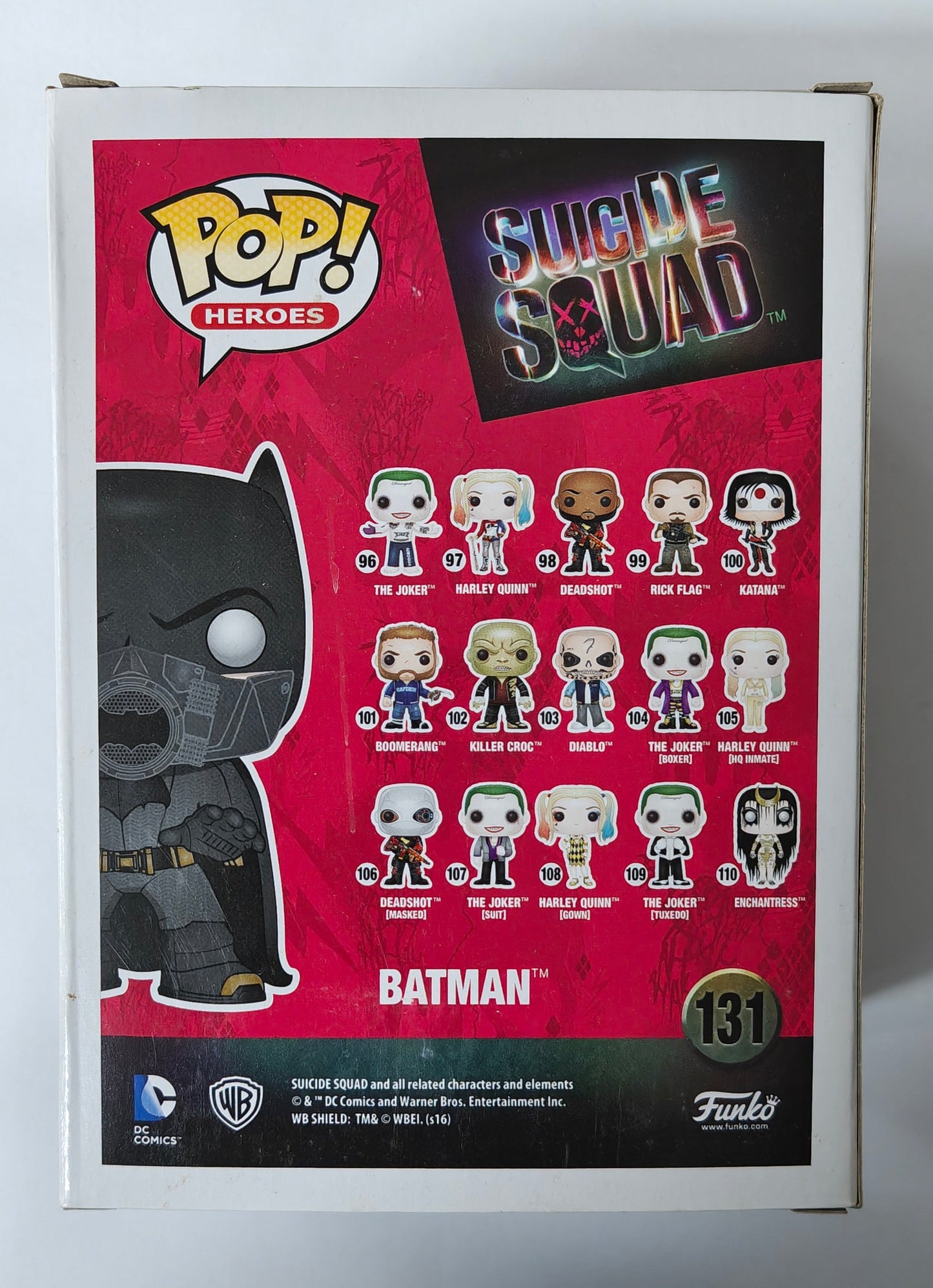 Suicide Squad - Batman (Underwater) 2016 Summer Convention Exclusive Pop! Vinyl #131