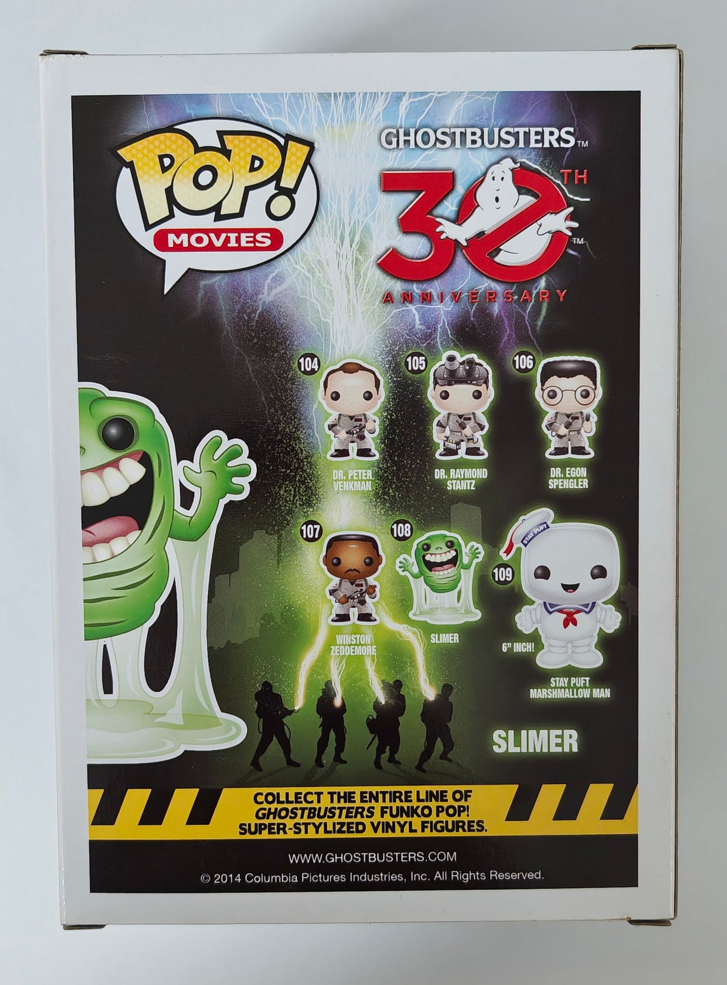 Ghostbusters - Slimer Pop! Vinyl #108