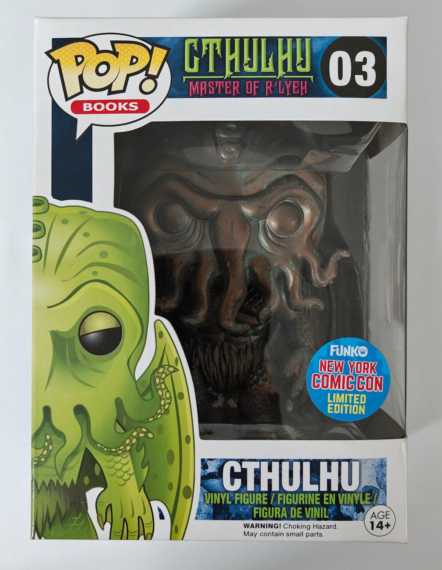 Cthulhu - Cthulhu Master Of R'Lyeh NYCC Exclusive Pop Vinyl #03