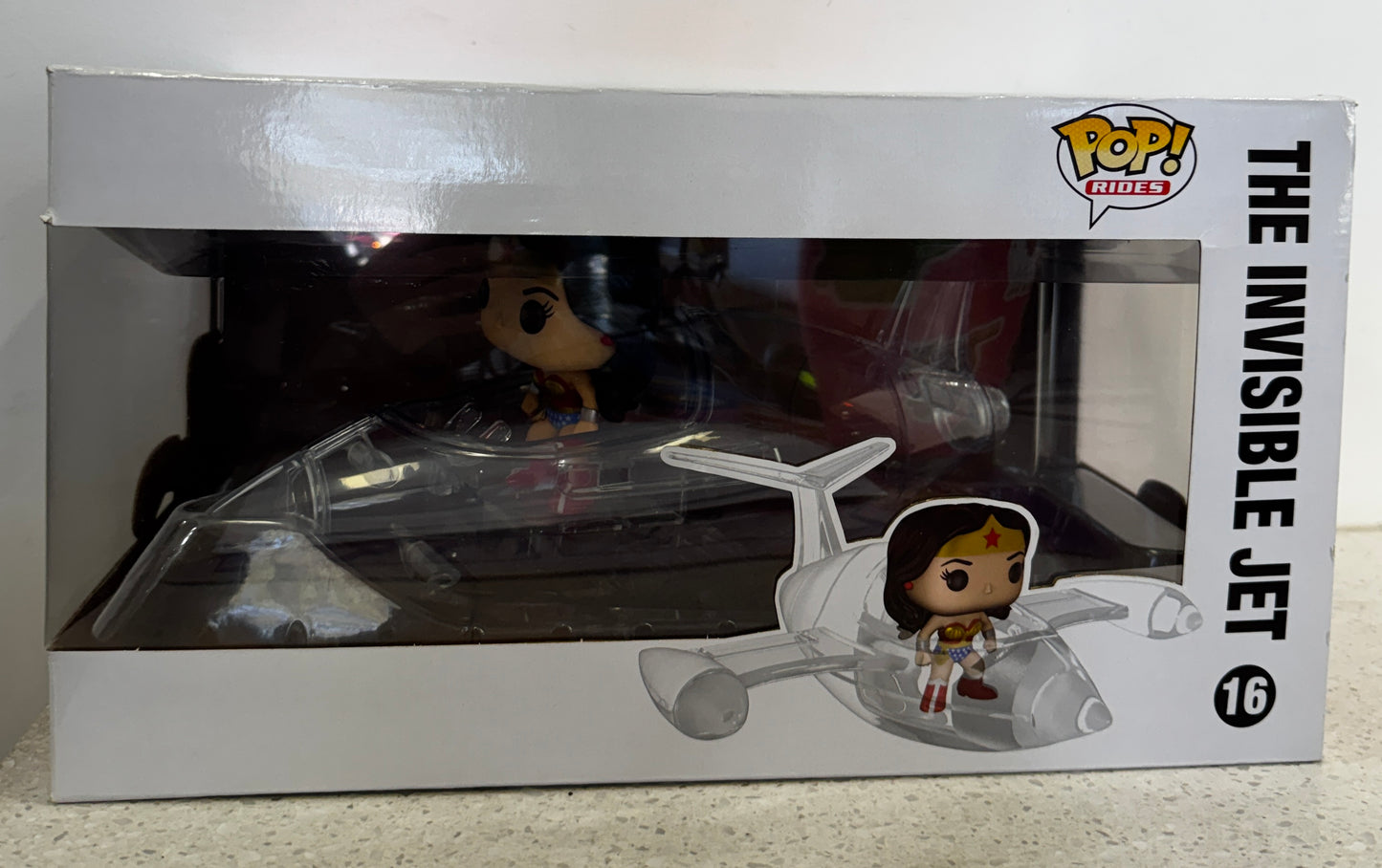 Wonder Woman - Wonder Woman (w/ Invisible Jet) Pop Ride #16