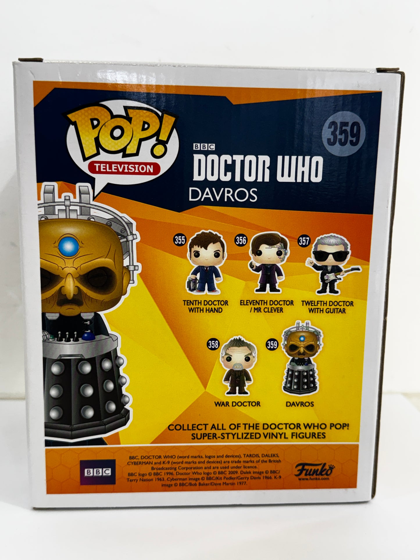 Doctor Who - Davros 6 Inch Pop! Vinyl #359