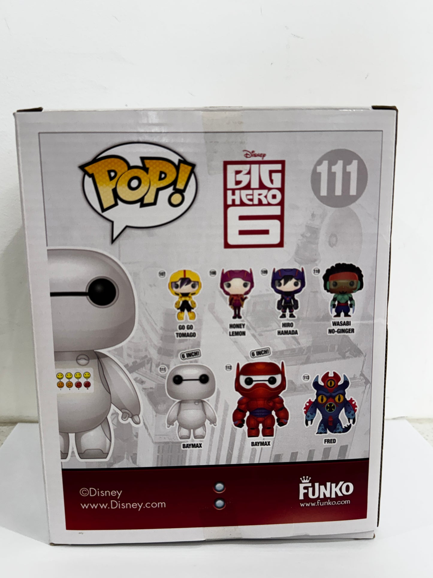Big Hero 6 - Baymax (Emoticon) 2015 Summer Convention Exclusive Pop Vinyl #111