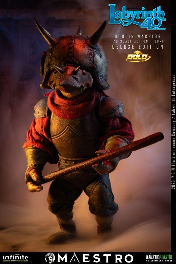 Labyrinth - Jareth The Goblin King Gold Deluxe 1:6 Scale Action Figure