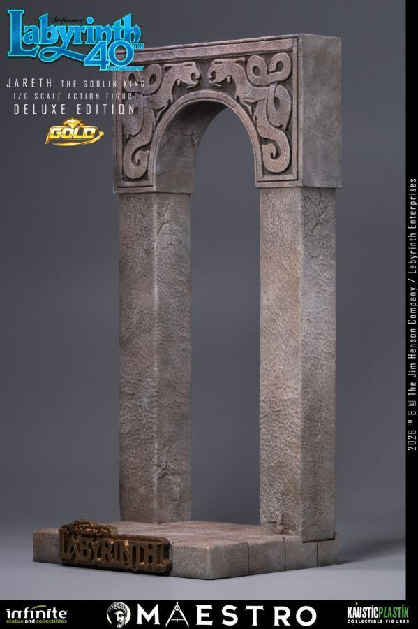 Labyrinth - Jareth The Goblin King Gold Deluxe 1:6 Scale Action Figure