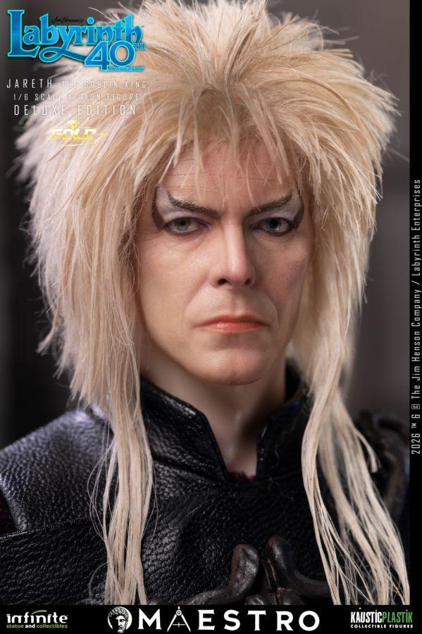 Labyrinth - Jareth The Goblin King Gold Deluxe 1:6 Scale Action Figure