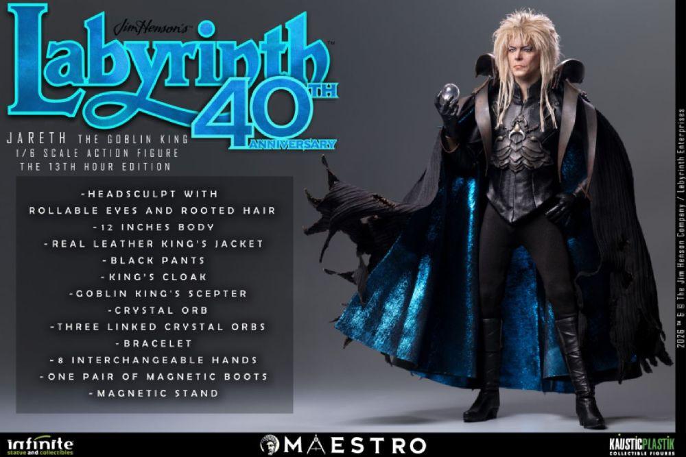 Labyrinth - Jareth The Goblin King (13th Hour Edition) 1:6 Scale Action Figure