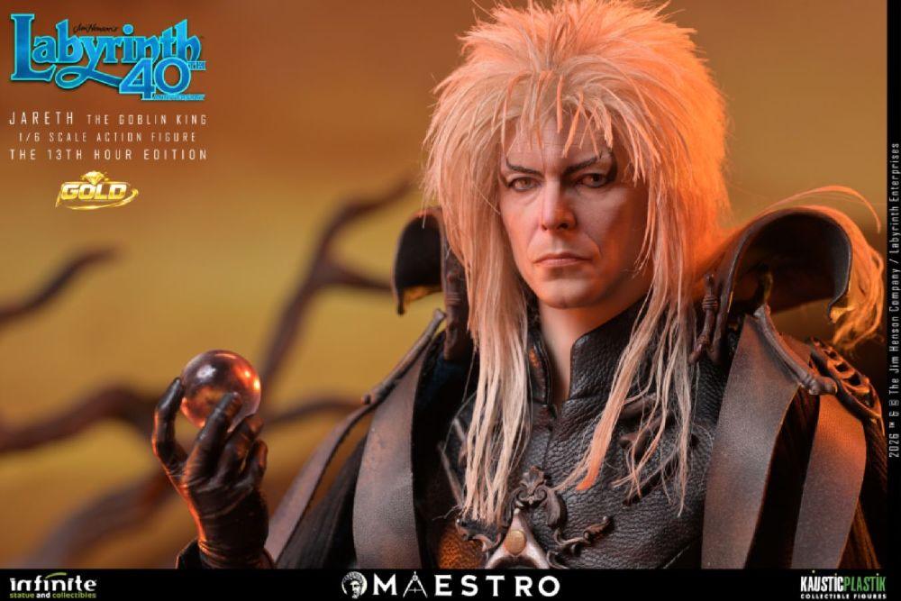 Labyrinth - Jareth The Goblin King (13th Hour Gold Edition) 1:6 Scale Action Figure