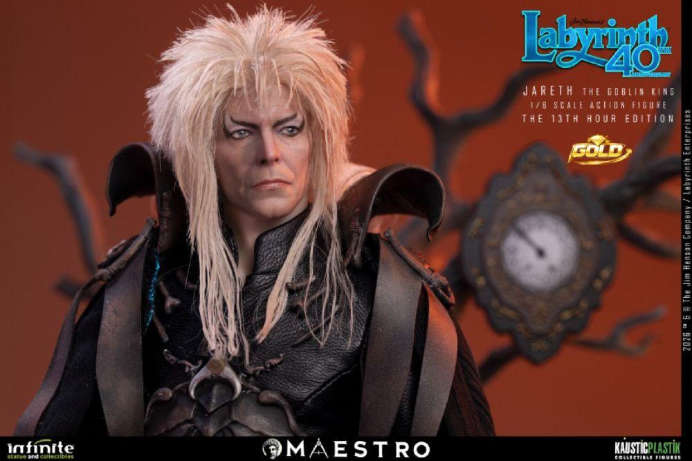 Labyrinth - Jareth The Goblin King (13th Hour Gold Edition) 1:6 Scale Action Figure
