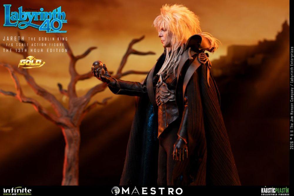 Labyrinth - Jareth The Goblin King (13th Hour Gold Edition) 1:6 Scale Action Figure