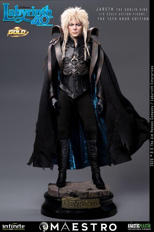 Labyrinth - Jareth The Goblin King (13th Hour Gold Edition) 1:6 Scale Action Figure