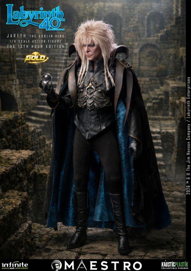 Labyrinth - Jareth The Goblin King (13th Hour Gold Edition) 1:6 Scale Action Figure