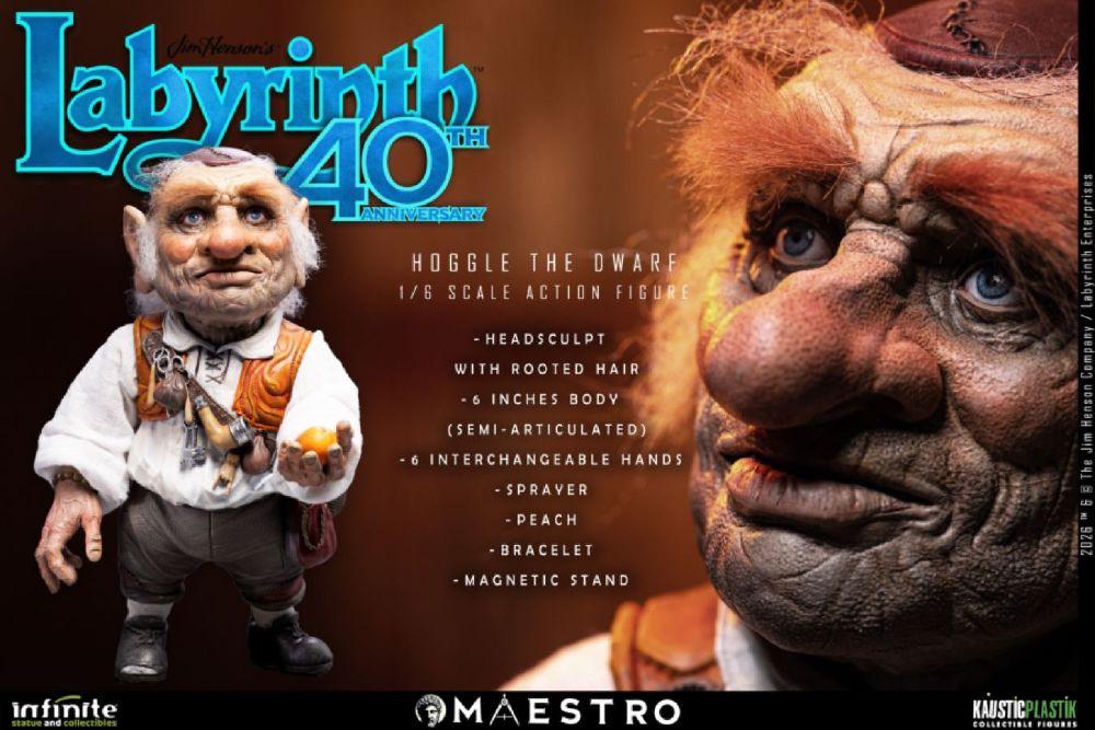 Labyrinth - Hoggle The Dwarf 1:6 Scale Action Figure