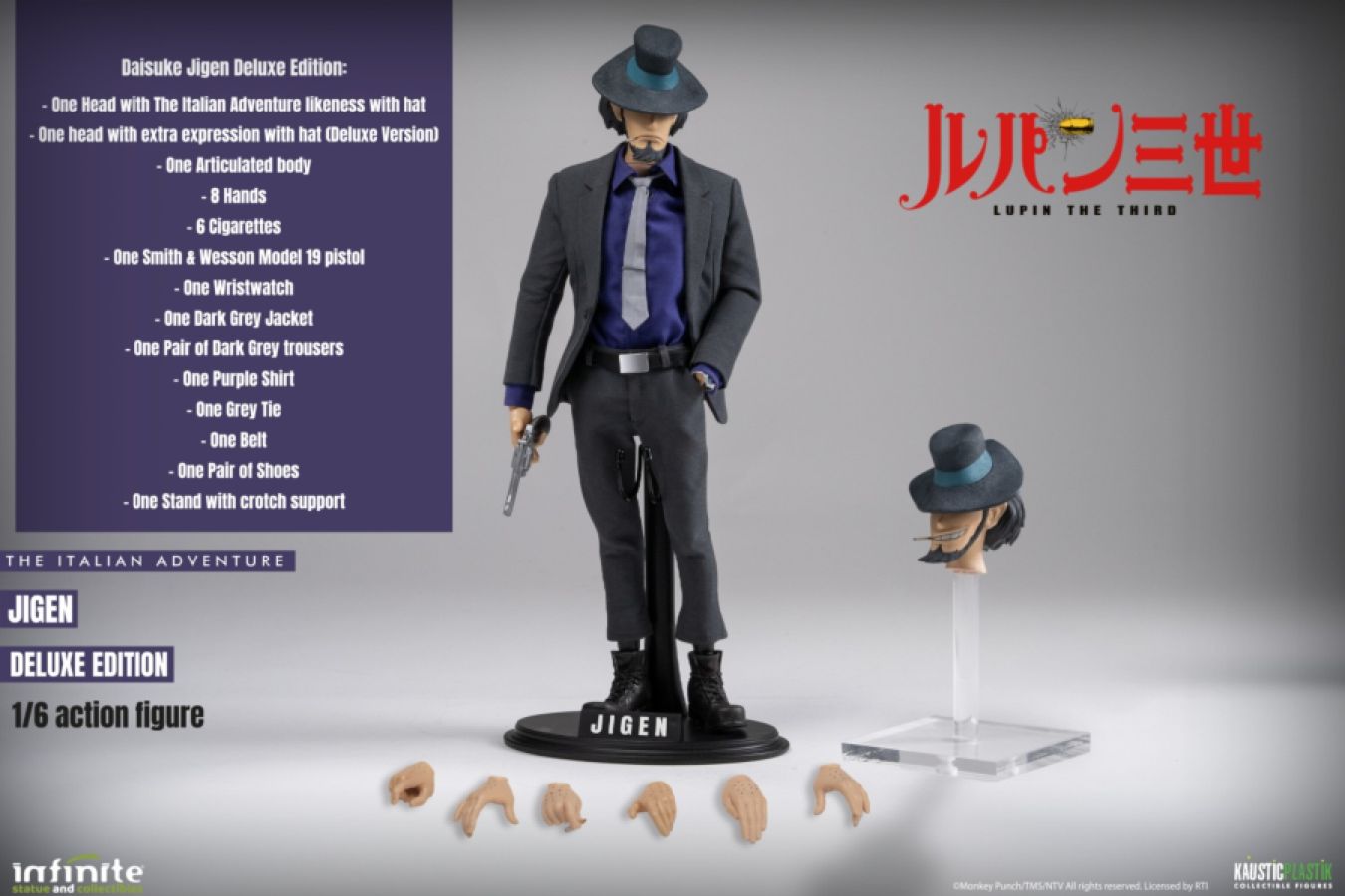 Lupin III - Daisuke Jigen Deluxe 1:6 Scale Action Figure