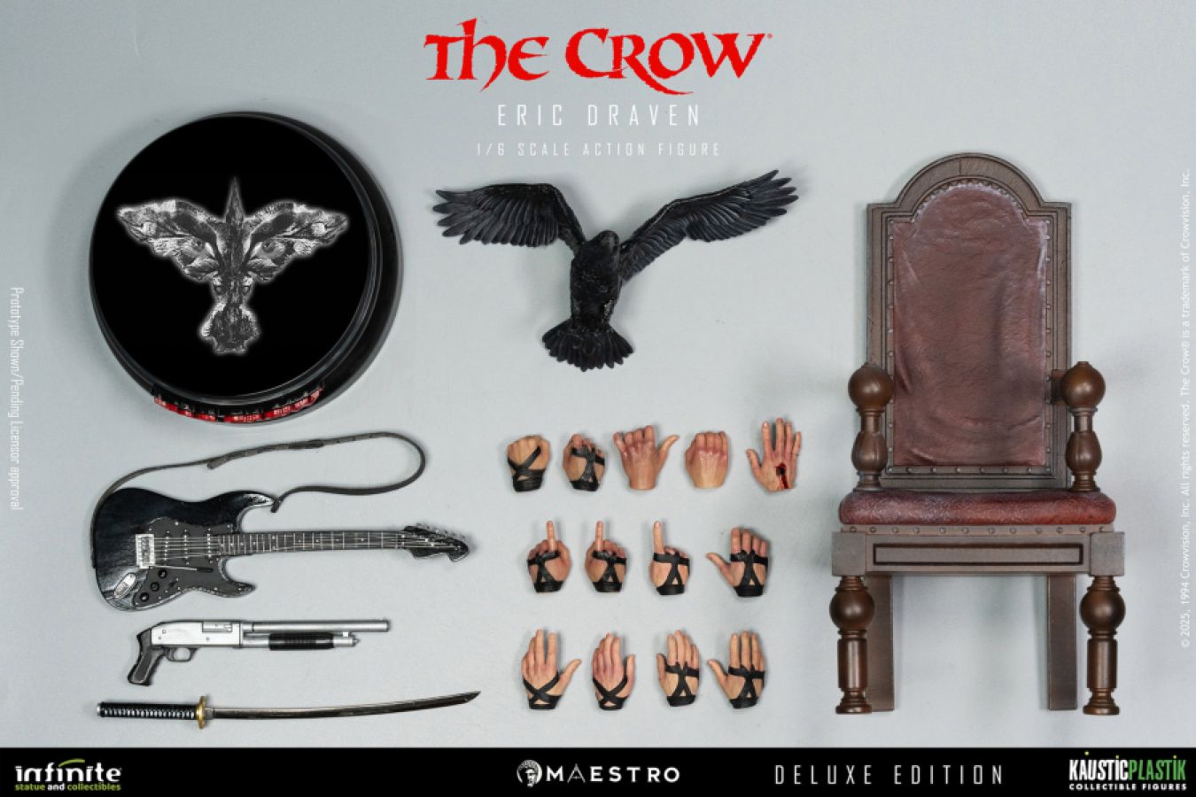 The Crow - Eric Draven (Deluxe Edition) 1:6 Scale Collectible Action Figure