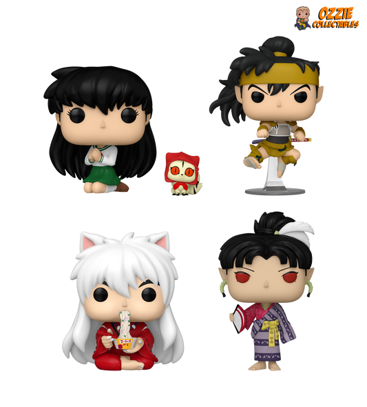 Inuyasha 2024 Bundle - 4 POP! Vinyls