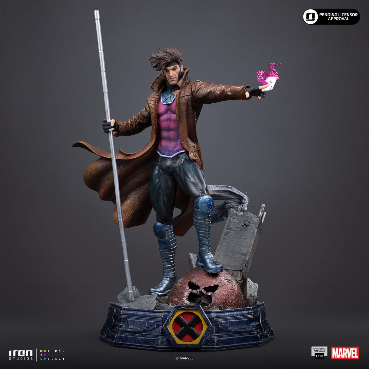 X-Men - Gambit Unleashed - Art Scale 1/10 Statue