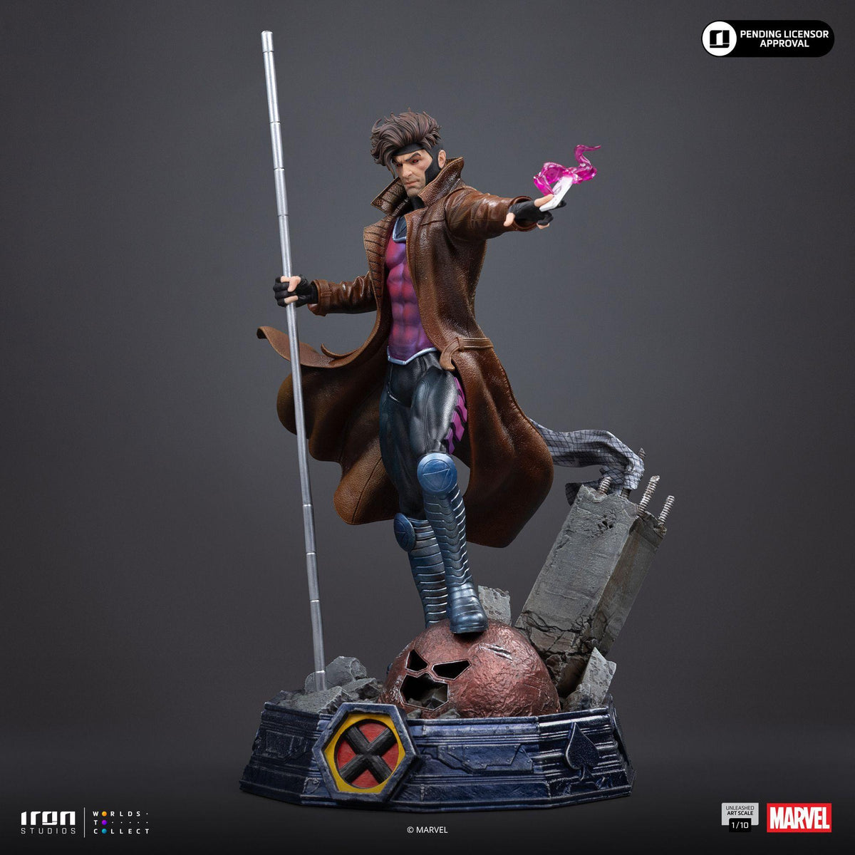 X-Men - Gambit Unleashed - Art Scale 1/10 Statue