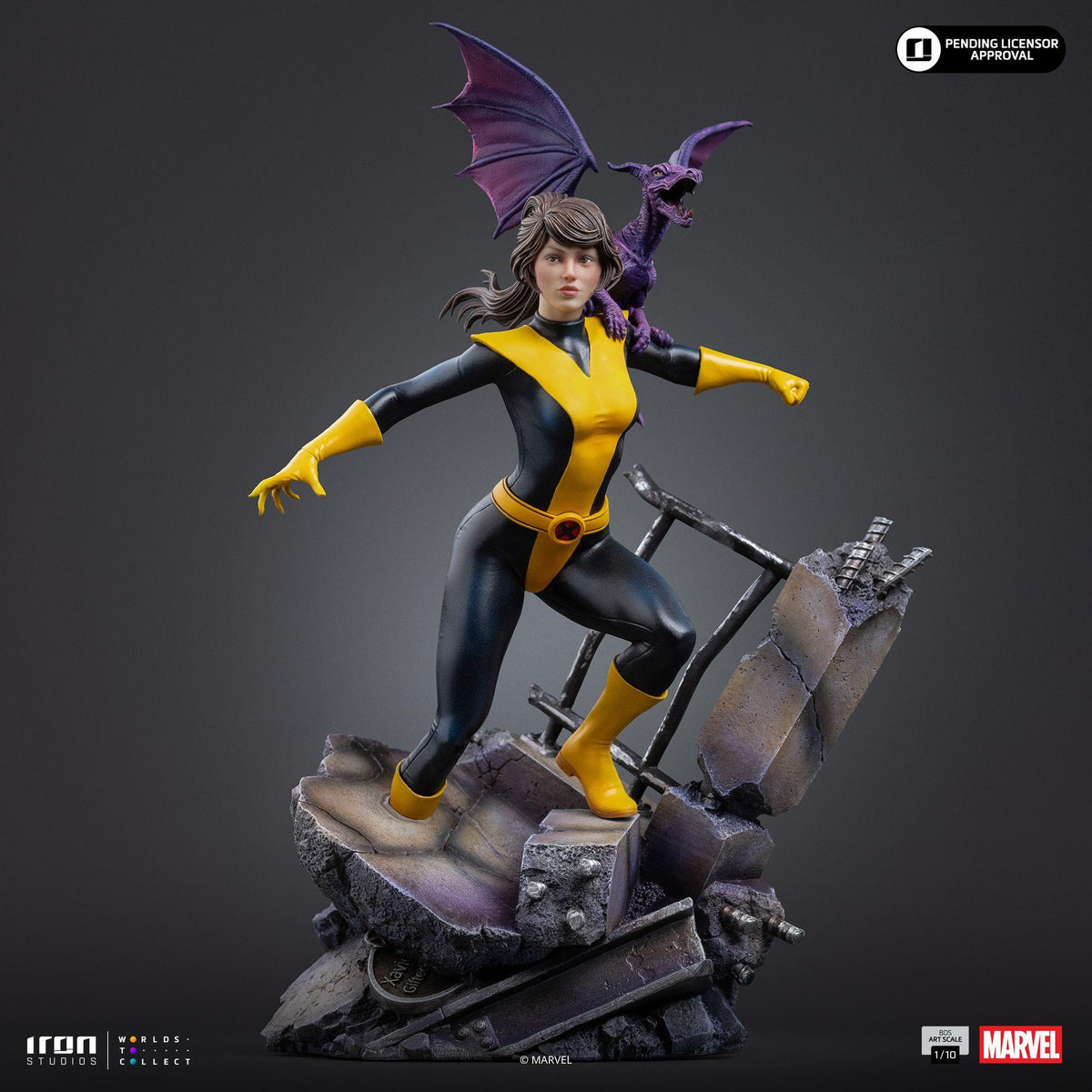 X-Men - Kitty Pride & Lockheed BDS Art Scale 1/10 Statue