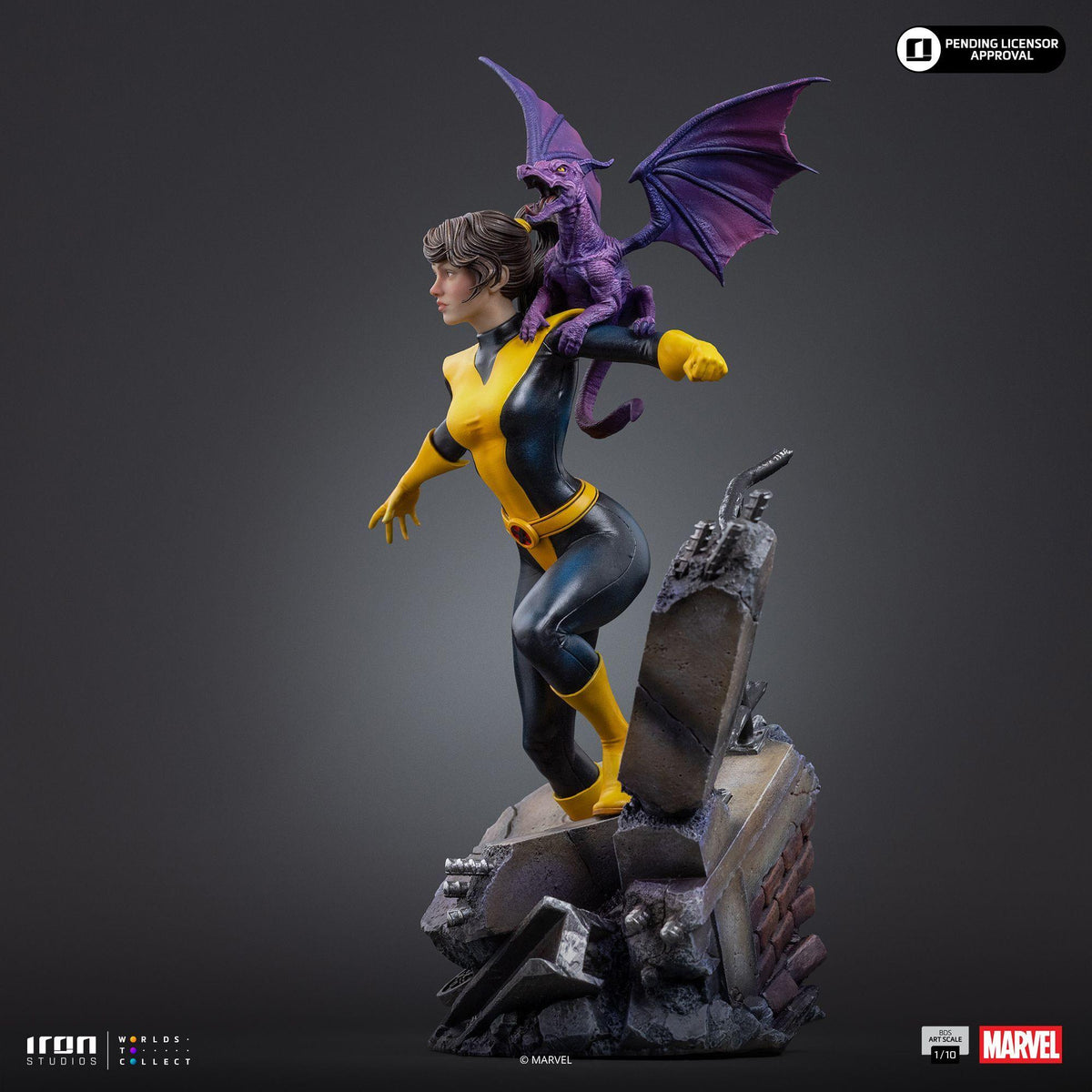 X-Men - Kitty Pride & Lockheed BDS Art Scale 1/10 Statue