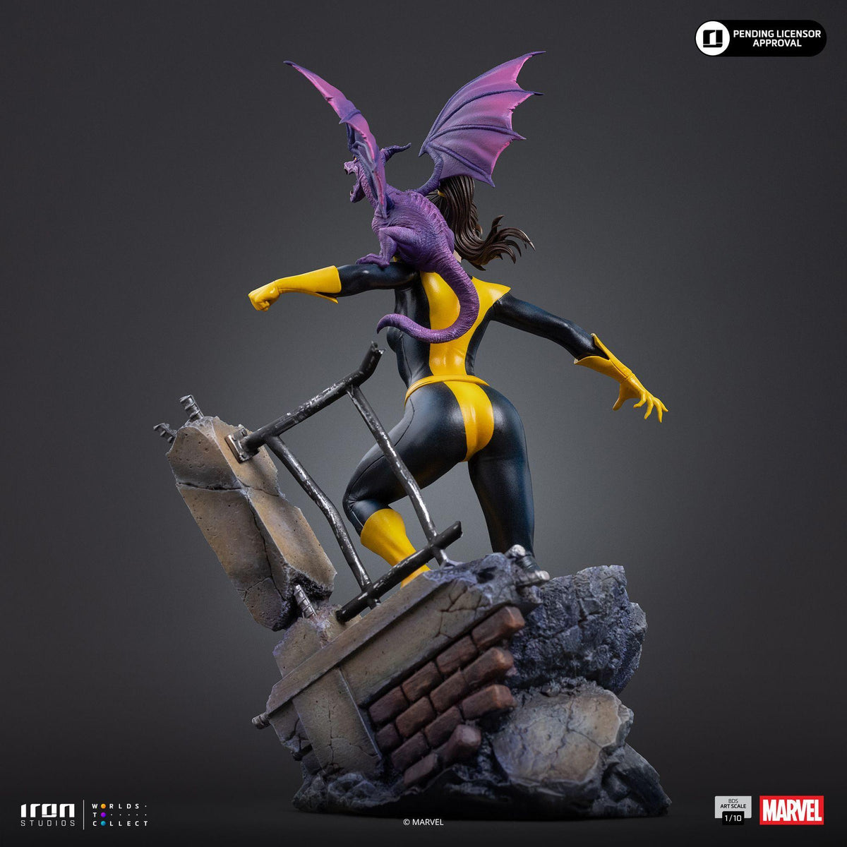 X-Men - Kitty Pride & Lockheed BDS Art Scale 1/10 Statue