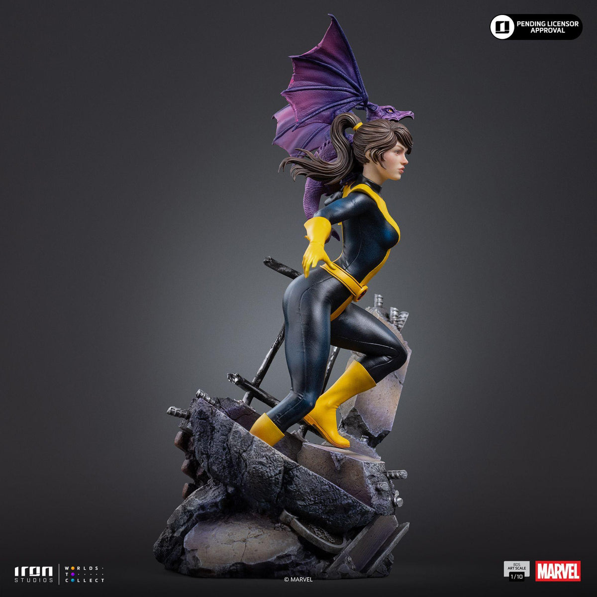 X-Men - Kitty Pride & Lockheed BDS Art Scale 1/10 Statue