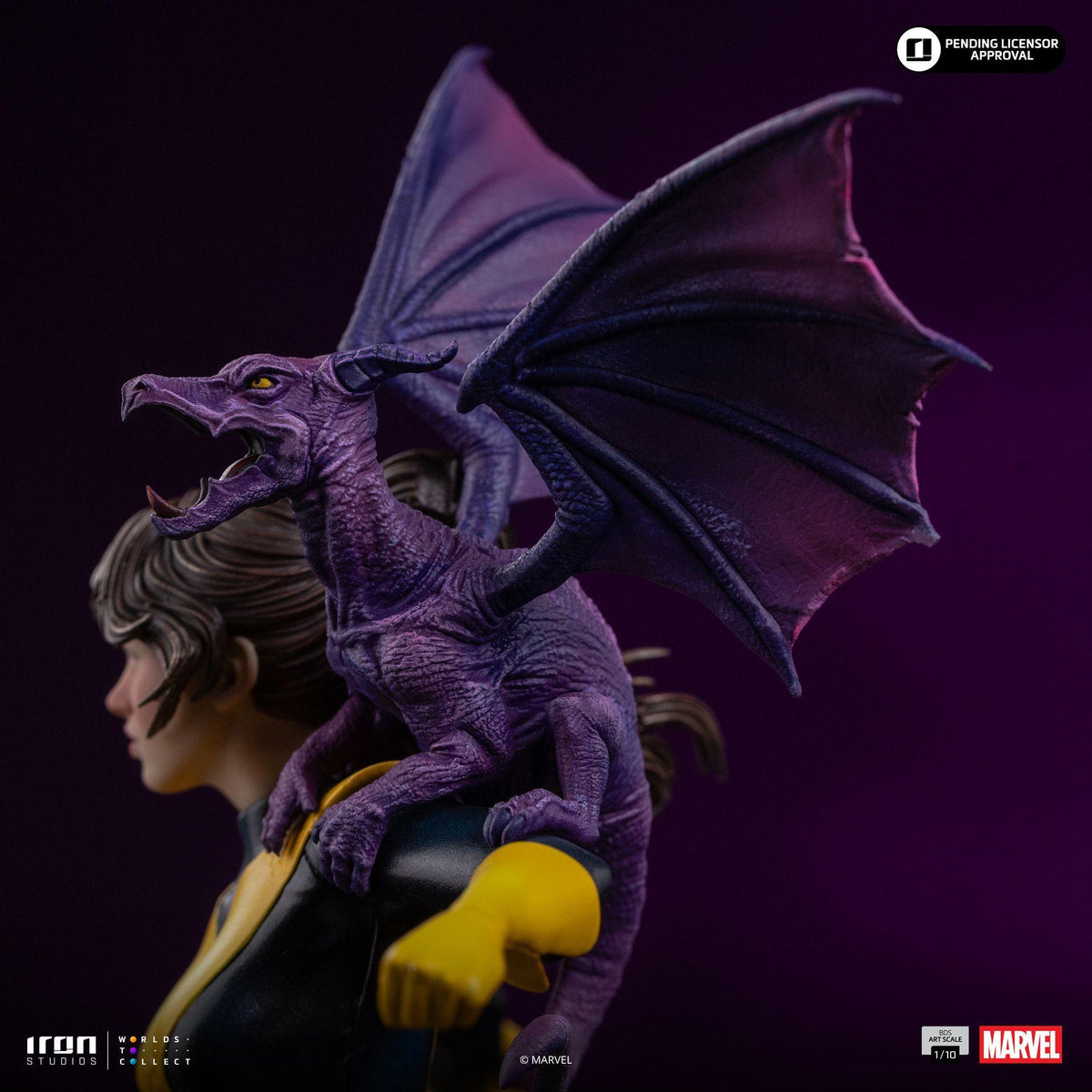 X-Men - Kitty Pride & Lockheed BDS Art Scale 1/10 Statue