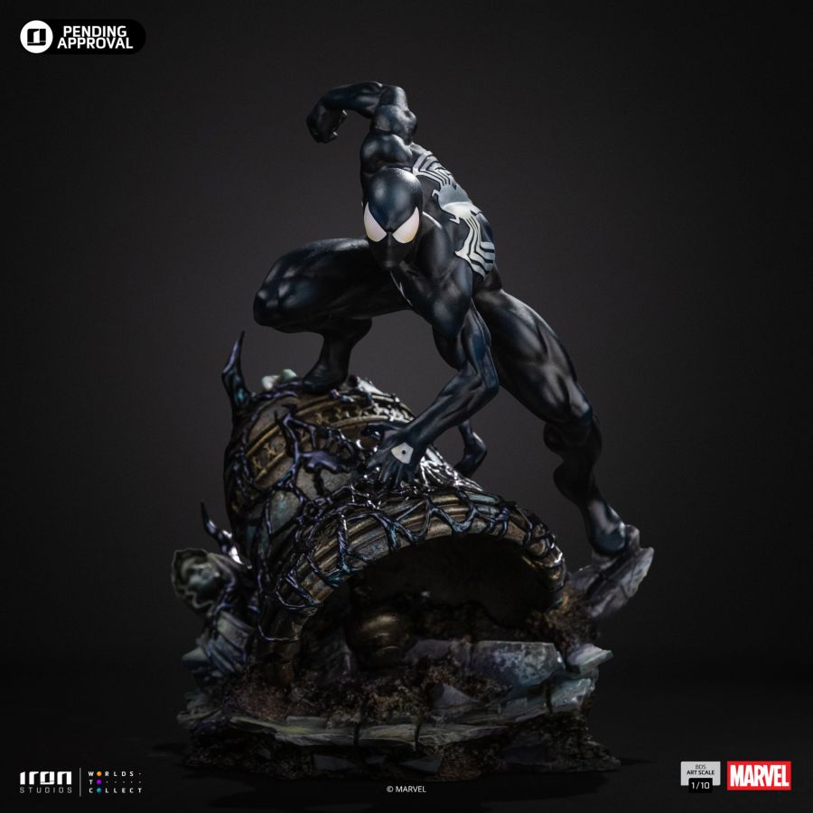Spider-Man - Spider-Man (Black Suit) 1:10 Scale Statue