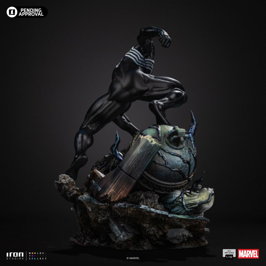 Spider-Man - Spider-Man (Black Suit) 1:10 Scale Statue