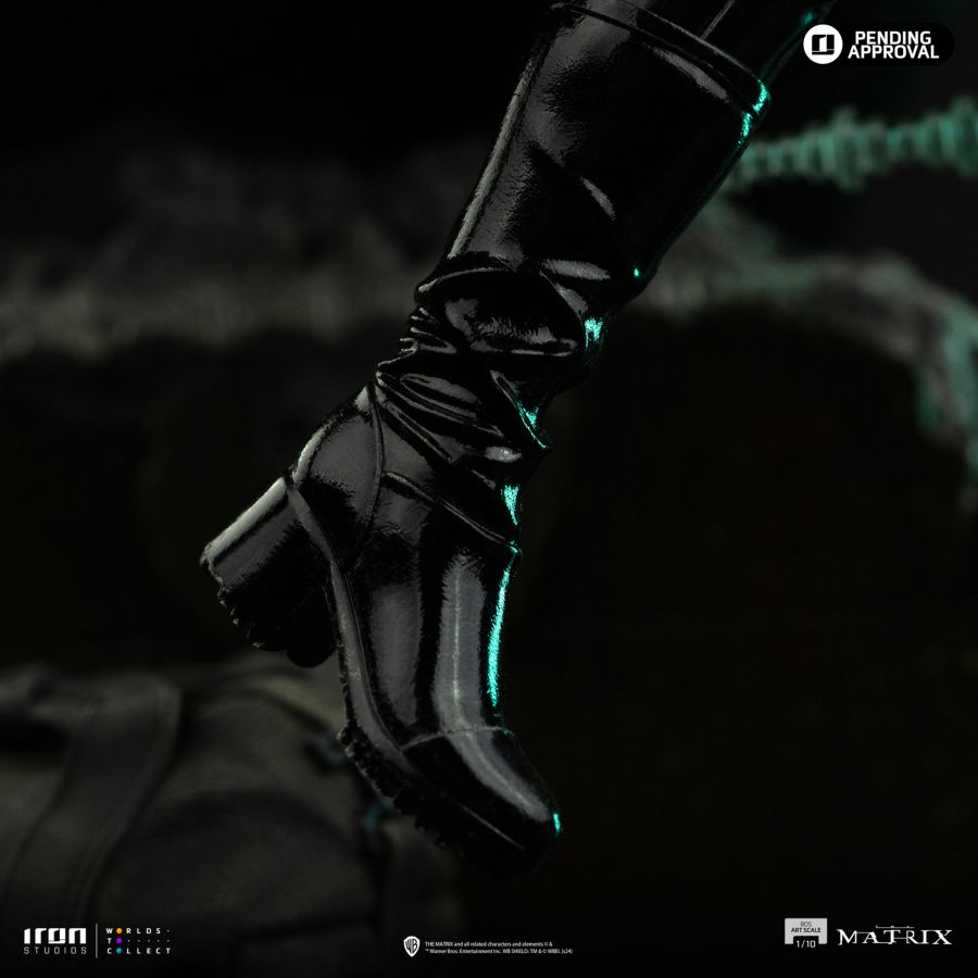 The Matrix - Trinity 1:10 Scale Statue