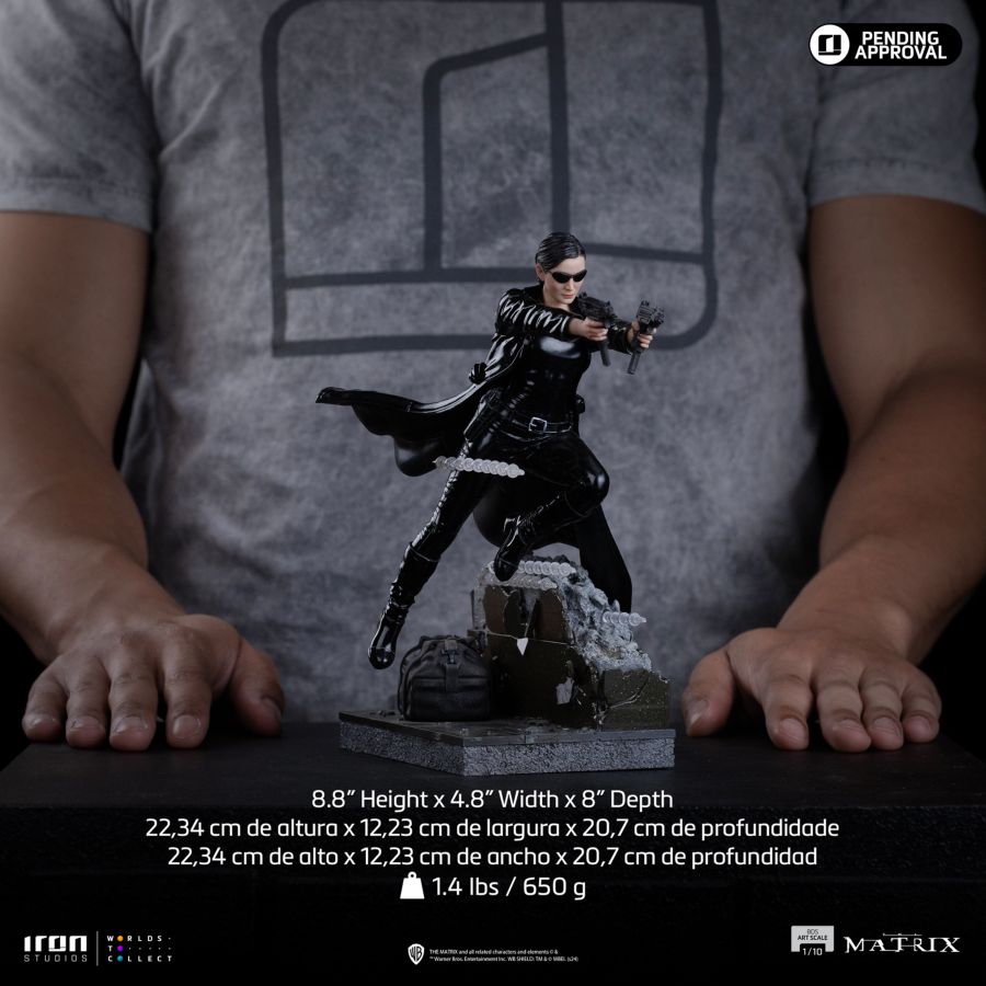 The Matrix - Trinity 1:10 Scale Statue