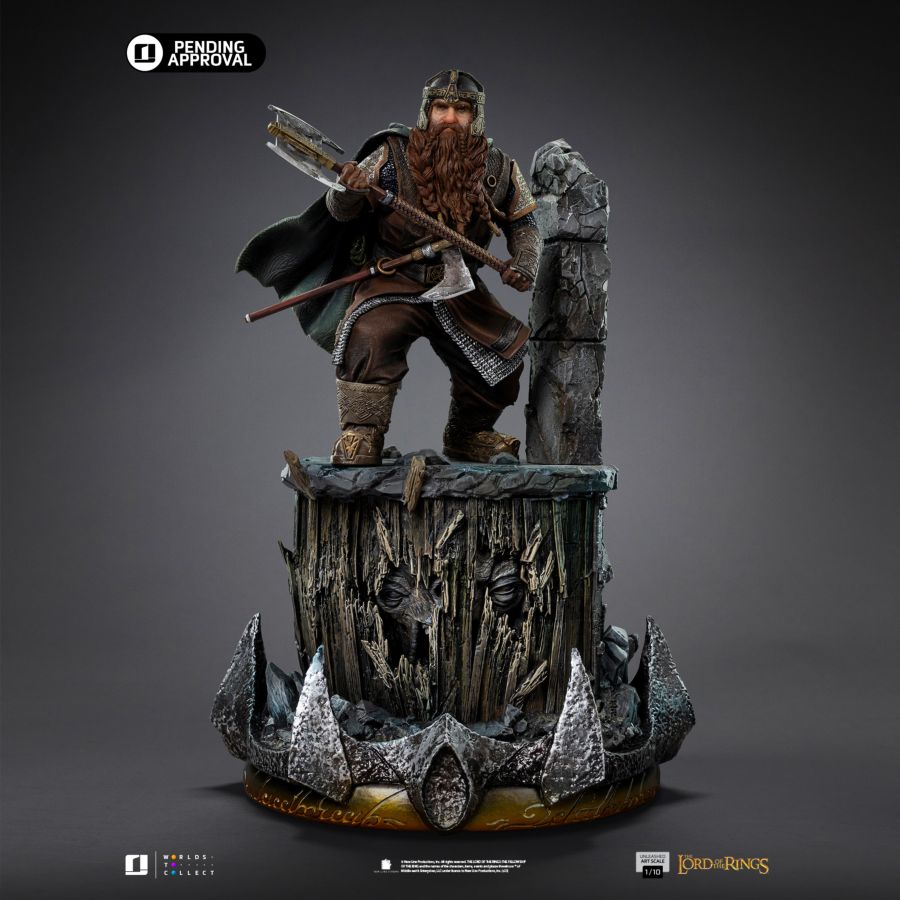 The Lord of the Rings - Gimli Unleashed Statue