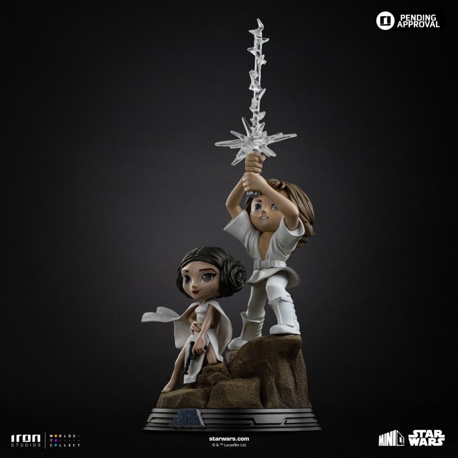 Star Wars - Luke and Leia Minico
