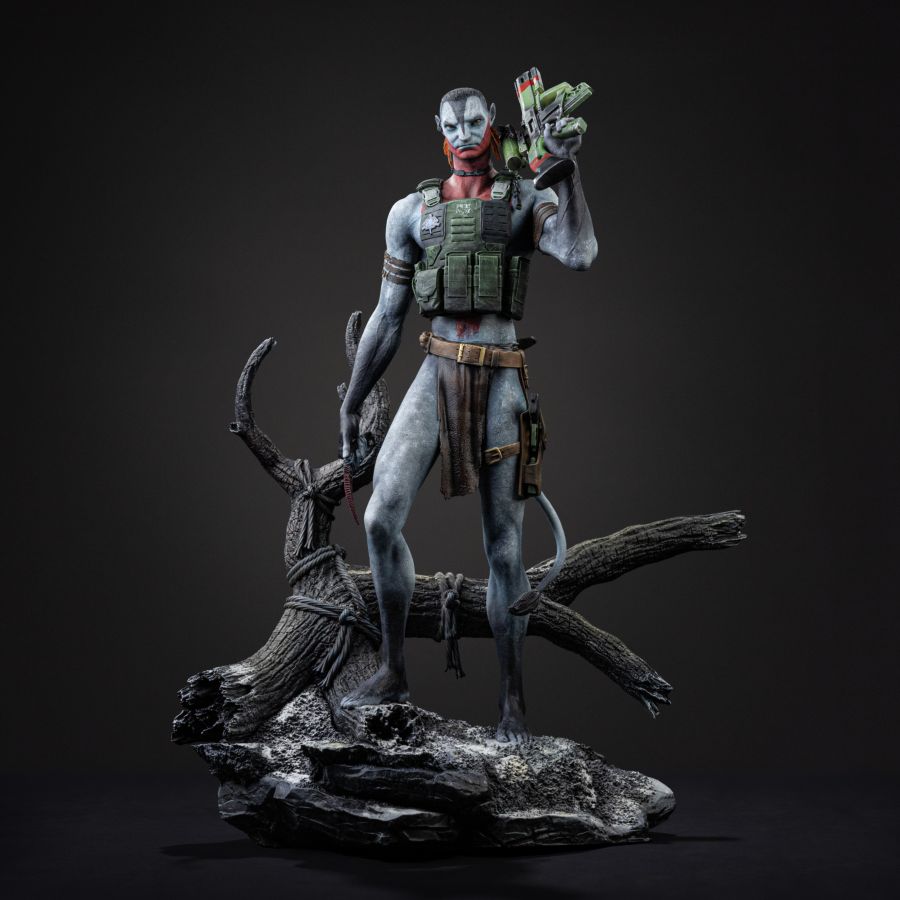 Avatar: Fire and Ash - Miles Quaritch Art Scale 1:10 Statue
