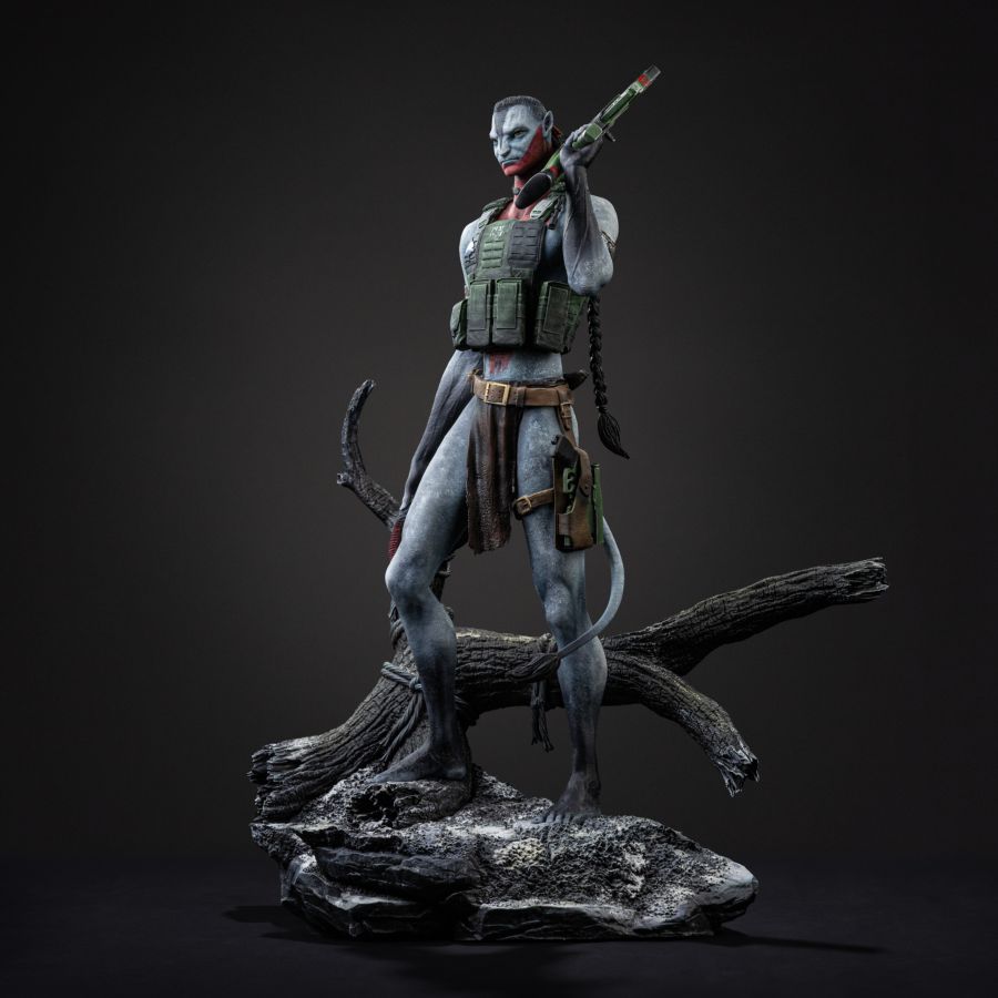 Avatar: Fire and Ash - Miles Quaritch Art Scale 1:10 Statue