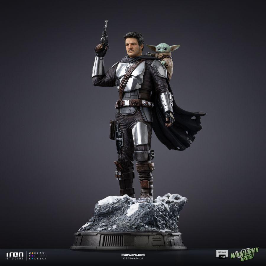The Mandalorian & Grogu (2026) - The Mandalorian and Grogu Art Scale 1:10 Scale Statue