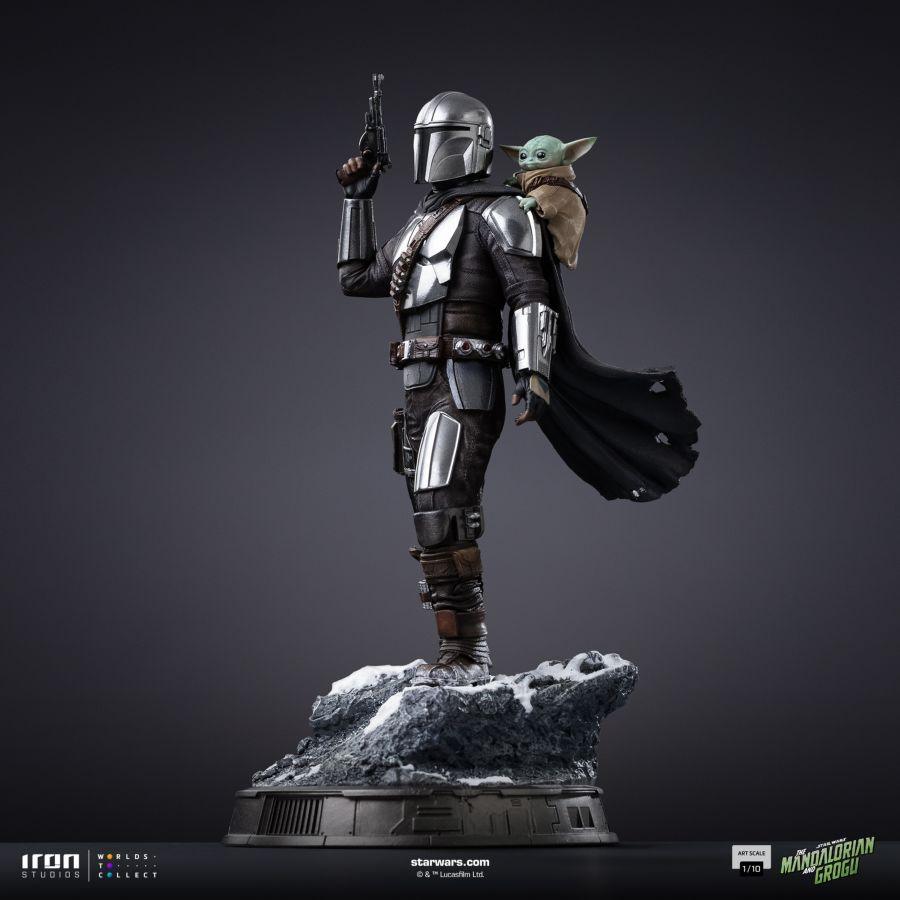 The Mandalorian & Grogu (2026) - The Mandalorian and Grogu Art Scale 1:10 Scale Statue