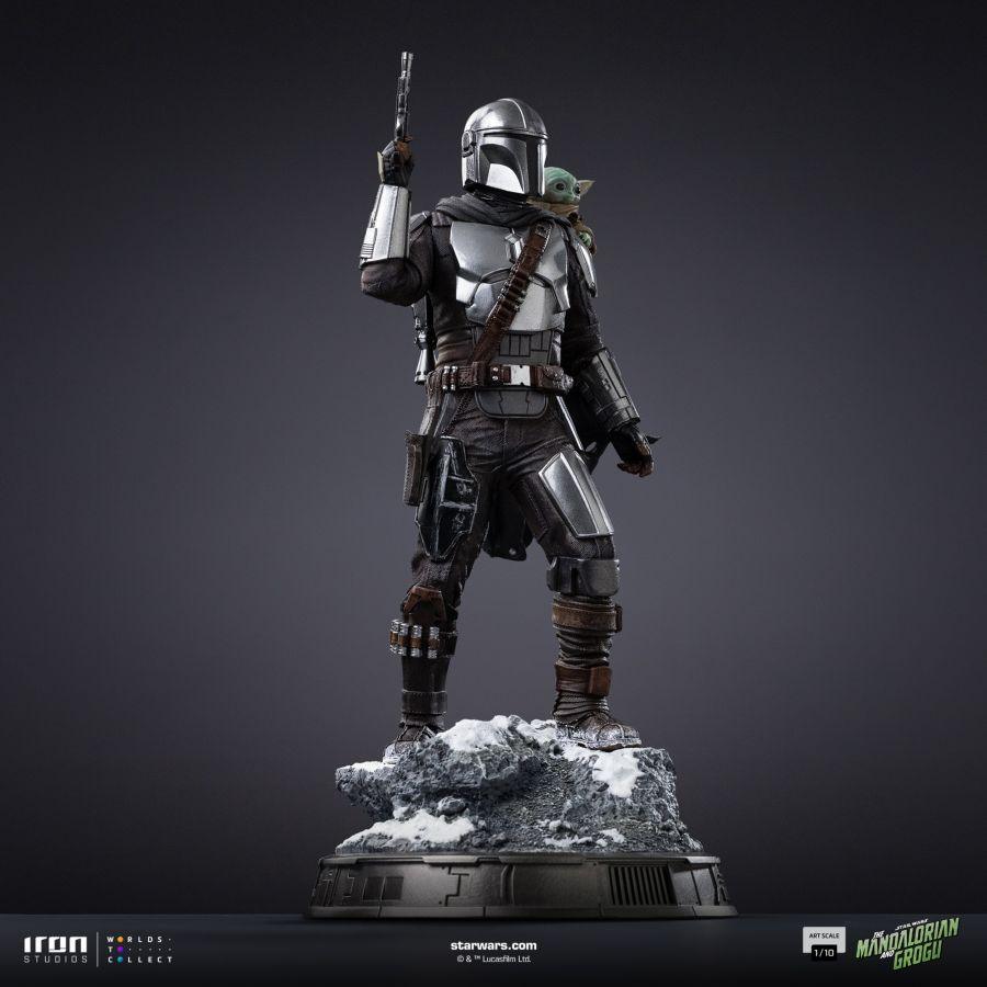 The Mandalorian & Grogu (2026) - The Mandalorian and Grogu Art Scale 1:10 Scale Statue