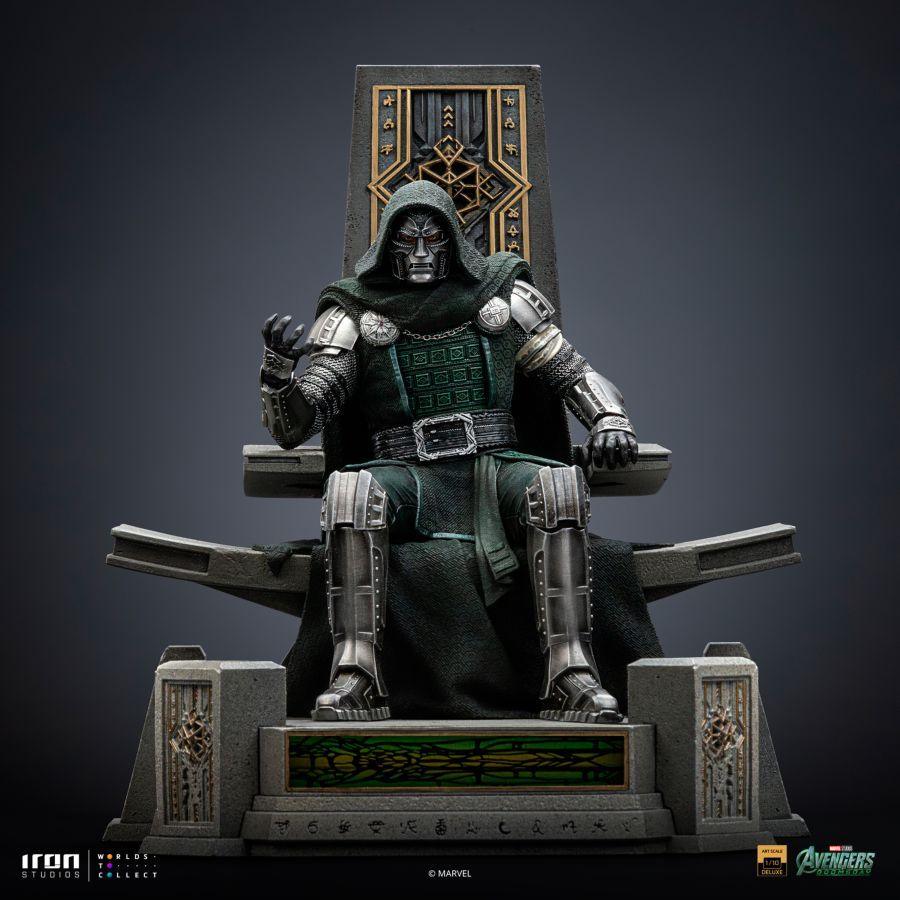 Avengers: Doomsday - Doctor Doom on Throne Art Scale 1:10 Scale Statue