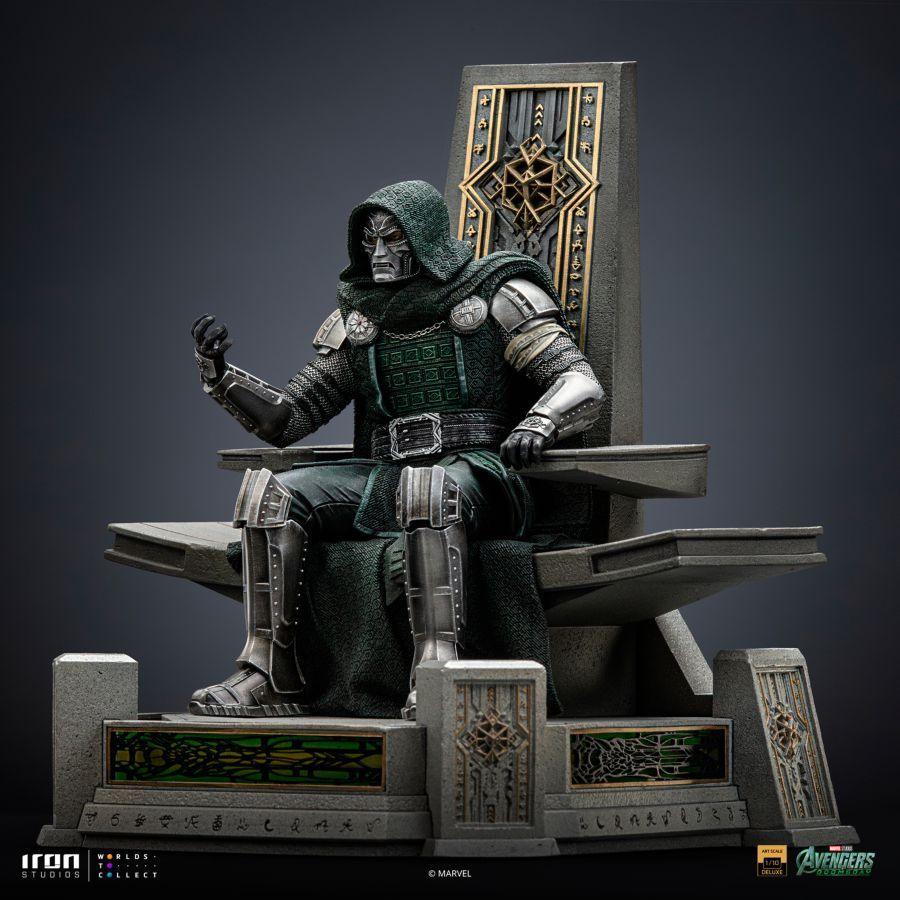 Avengers: Doomsday - Doctor Doom on Throne Art Scale 1:10 Scale Statue