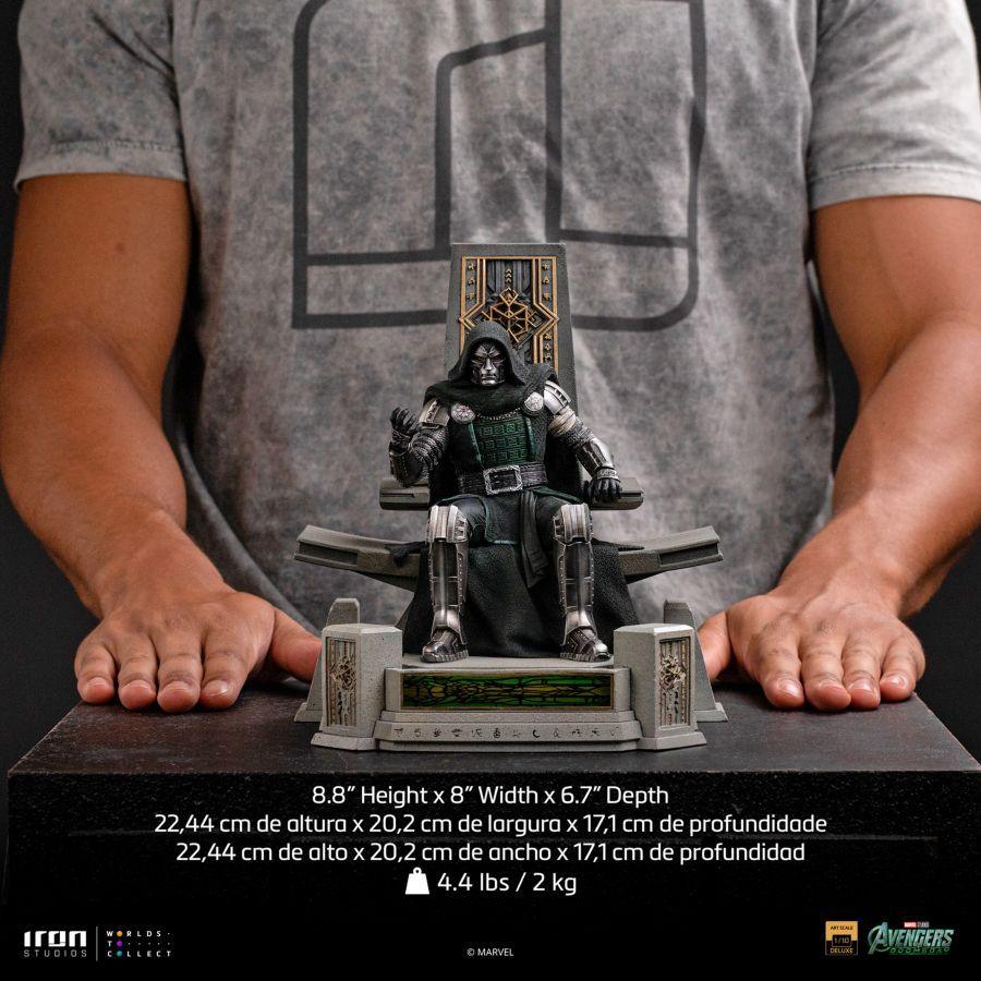 Avengers: Doomsday - Doctor Doom on Throne Art Scale 1:10 Scale Statue