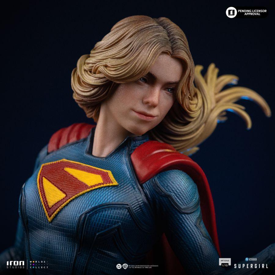 Supergirl Movie - Supergirl & Krypto Art Scale 1/10 Statue