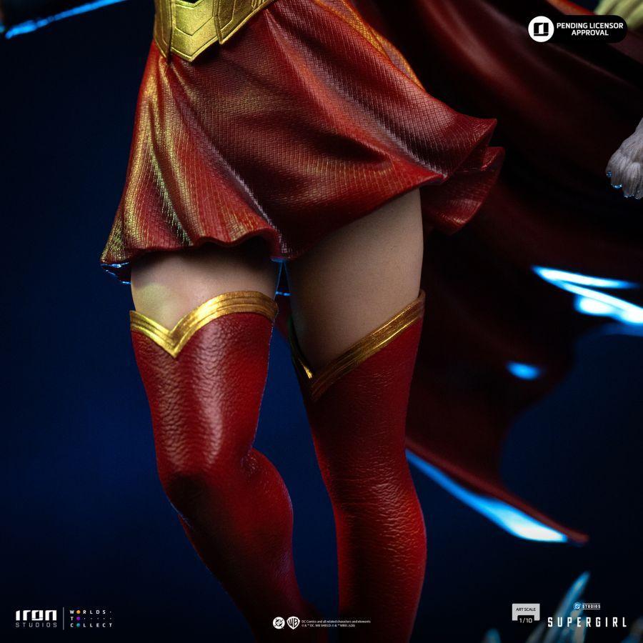 Supergirl Movie - Supergirl & Krypto Art Scale 1/10 Statue