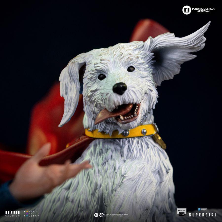 Supergirl Movie - Supergirl & Krypto Art Scale 1/10 Statue