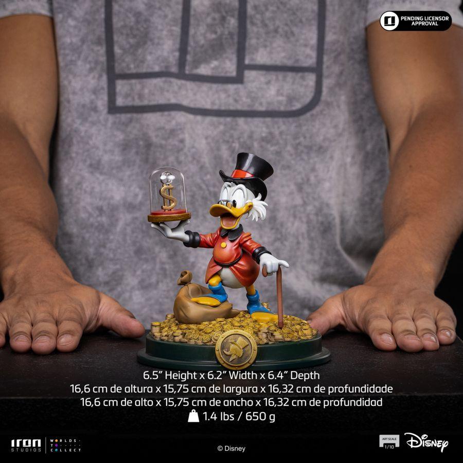 DuckTales - Uncle Scrooge Mcduck Art Scale 1/10 Statue