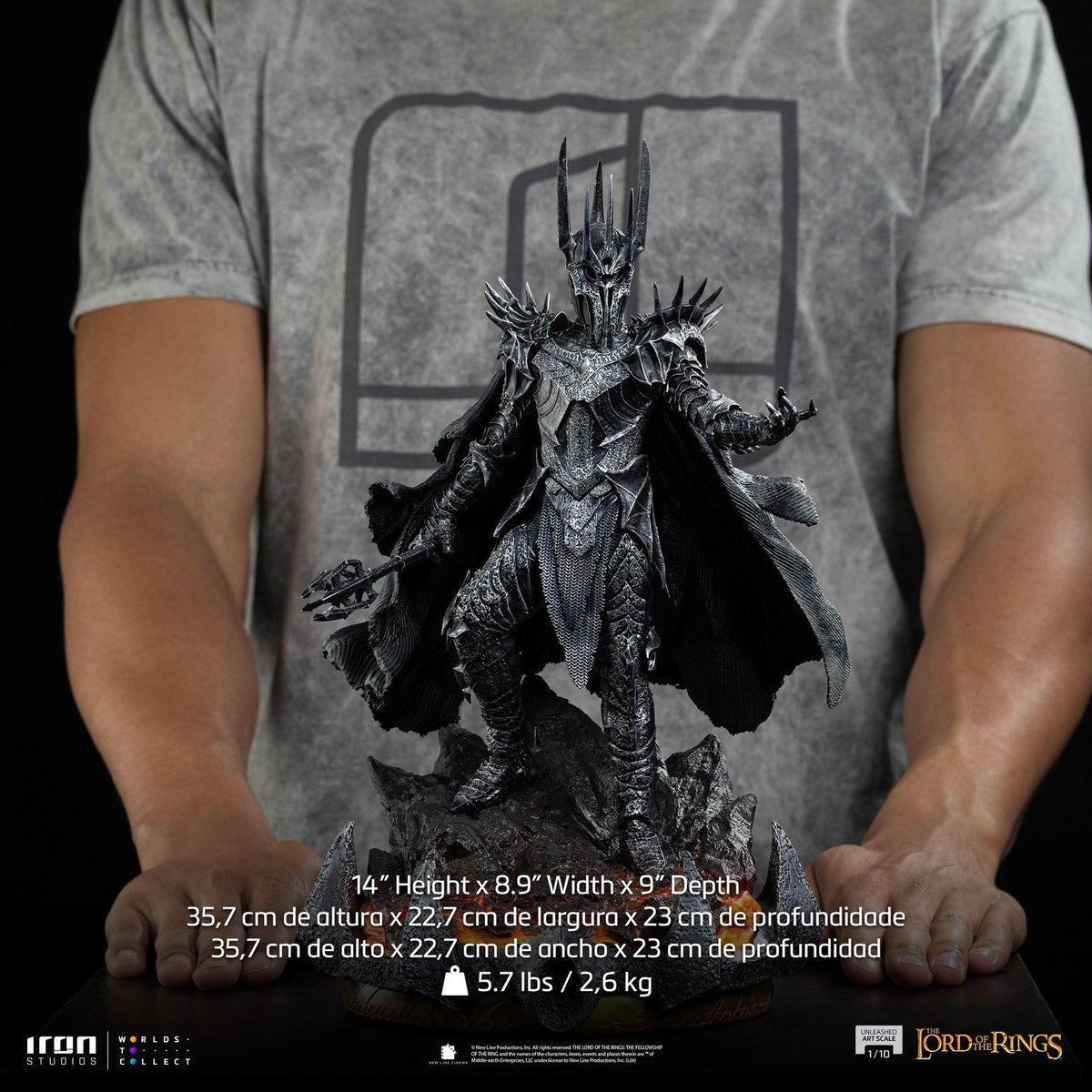 The Lord of the Rings - Sauron Unleashed - Art Scale 1/10 Statue