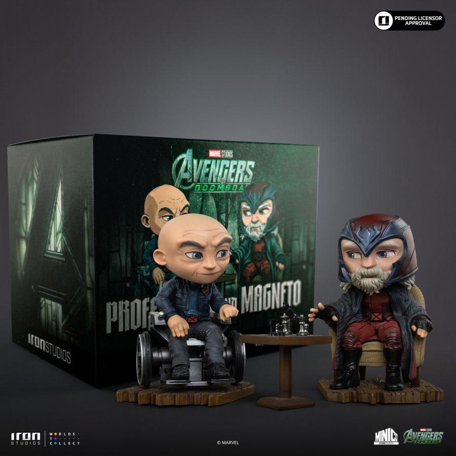 Avengers: Doomsday - Xavier and Magneto Minico Statue